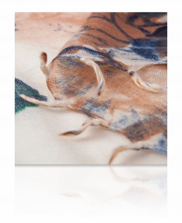 Палантин Женский W-SMUDGE.FL/WHITE